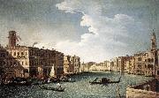 CANAL, Bernardo, The Grand Canal with the Fabbriche Nuove at Rialto